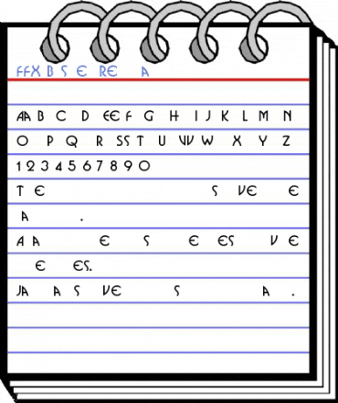 FFX Buster Font