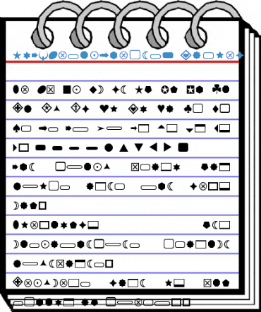 FnT_BasicShapes1 Normal Font