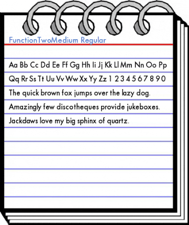 FunctionTwoMedium Font