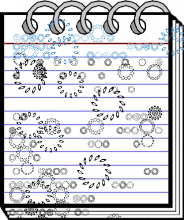 Gilbertson Flower Design 2 Font