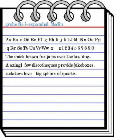 grebe Font