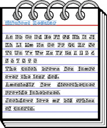 ijifufont Regular Font