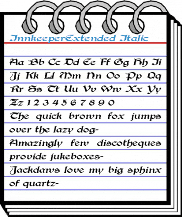 InnkeeperExtended Italic Font