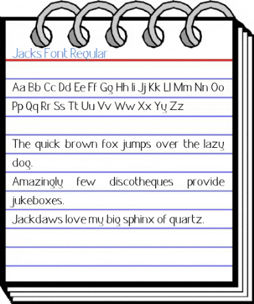 Jacks Font Regular Font