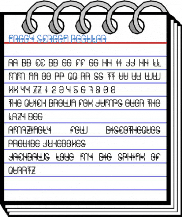 Naggy Screen Font