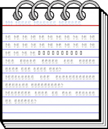 JLR Goofy Writing Font