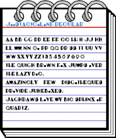 JoostAGigoloNF Font