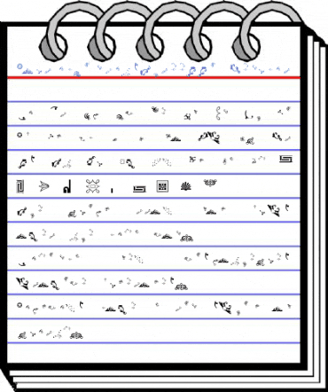 JournalDingbatsThreeSSi Font