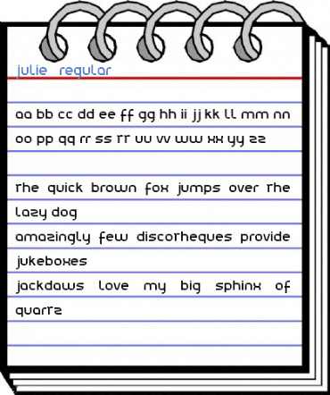 Julie01 Font