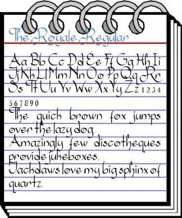 The Royale Regular Font