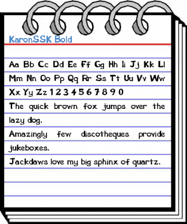 KaronSSK Bold Font