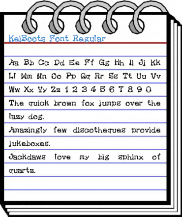 KeiBoots Font Regular Font