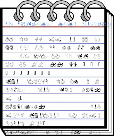 KR Katlings Nine Regular Font