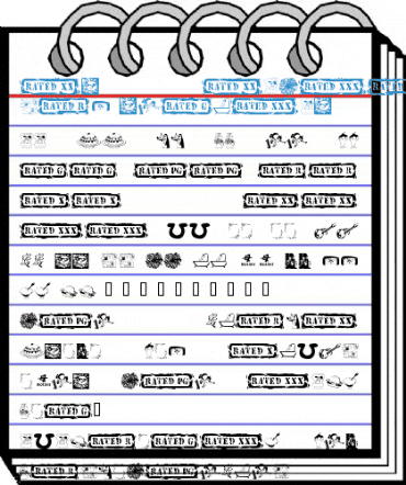 KR Katlings Six Regular Font