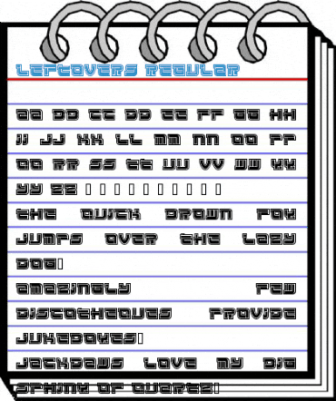 LeftOvers Font