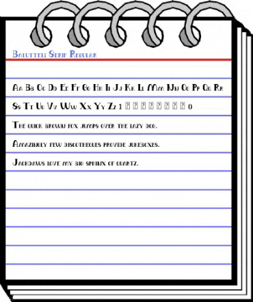 Balutteli Serif Font