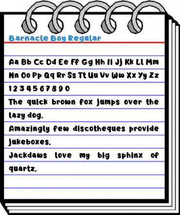 Barnacle Boy Regular Font