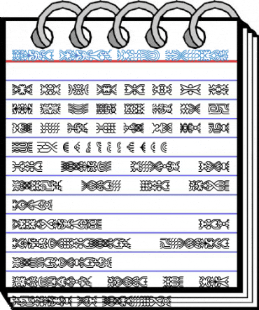 Line Dings (BRK) Normal Font