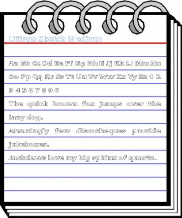 LTErgo Sketch Font