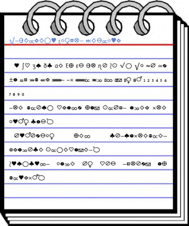 LTHeureka Glyphs Font