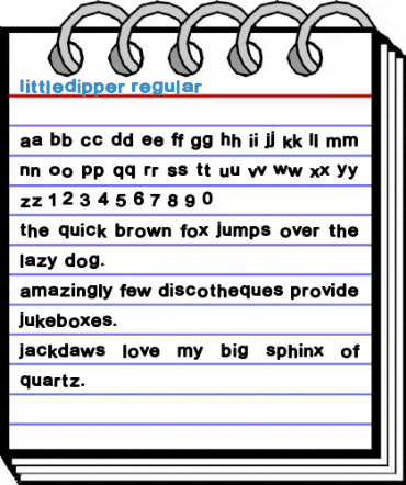 LittleDipper Regular Font