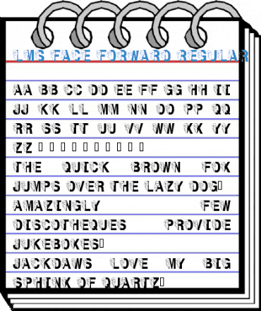 LMS Face Forward Regular Font