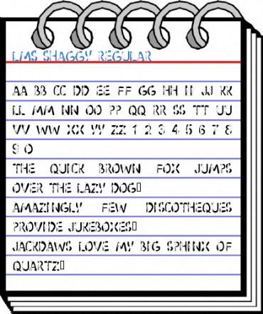 LMS Shaggy Regular Font