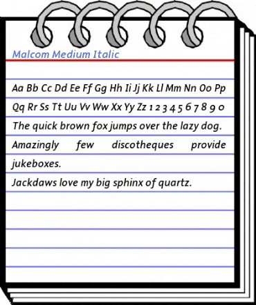 Malcom Font