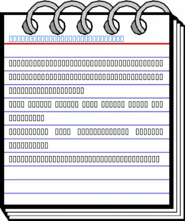 MCS ALMAALIM HIGH OUT Regular Font