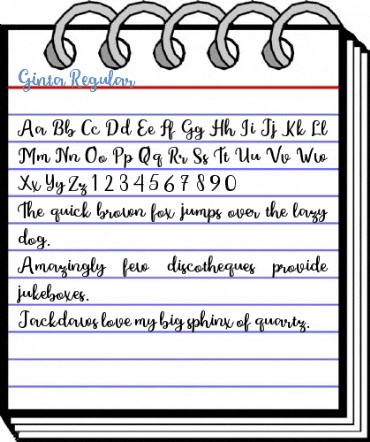 Ginta Regular Font