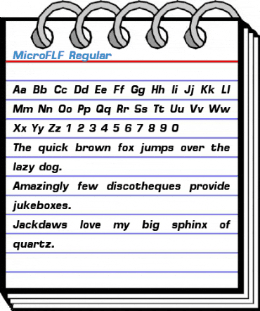 MicroFLF Font