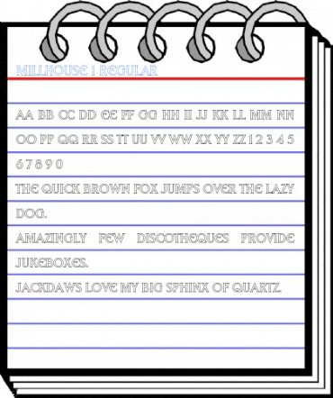 Millhouse 1 Font