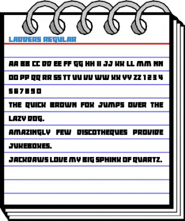 Ladders Font