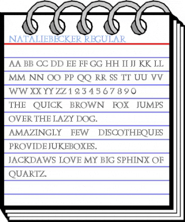 NatalieBecker Regular Font