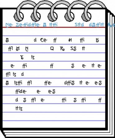 NeuseidlerAntiqua LT Std BdAlt Font