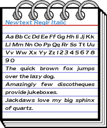 Newtext Reglr Font