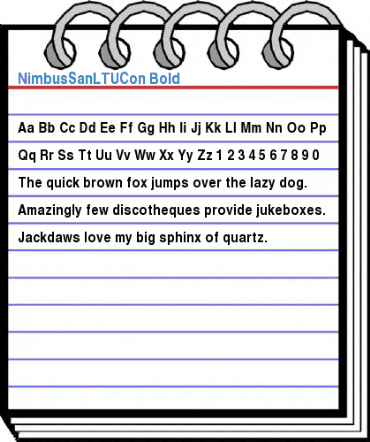 NimbusSanLTUCon Font