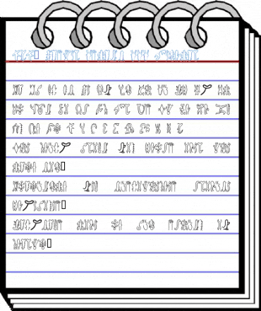 101! Easter Island III Regular Font