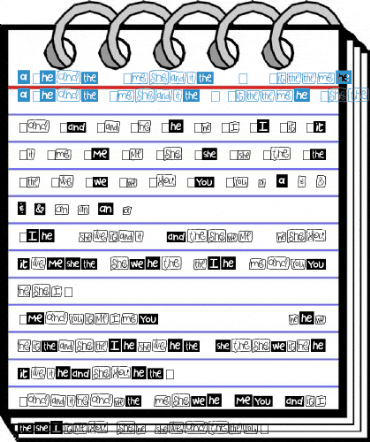 2Peas Blocks - Little Words 2Peas Blocks - Little Words Font