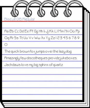 Biscuit DB Font