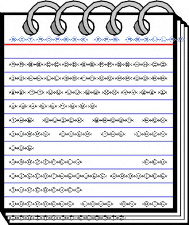 Bit Rope20 (sRB) Regular Font