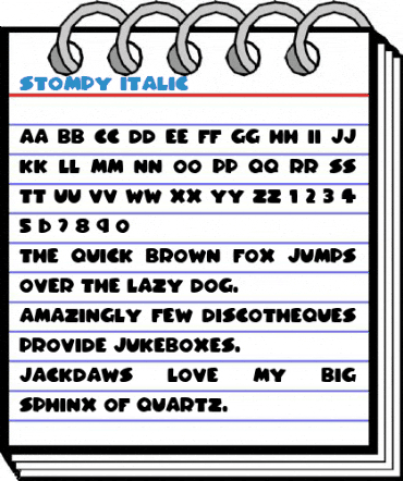 Stompy Font