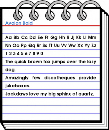 Avalon Font