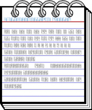 a_GlobusCmOtlSpDn Font