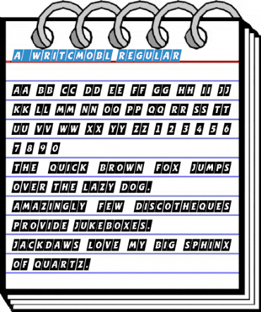 a_WritCmObl Font