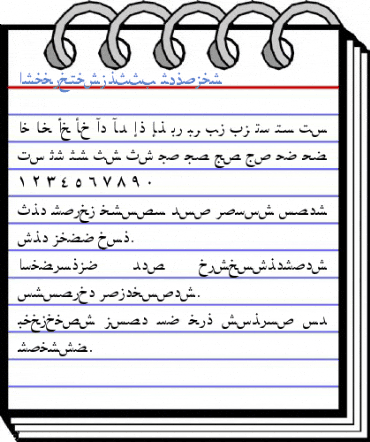 ArabicNaskhSSK Regular Font