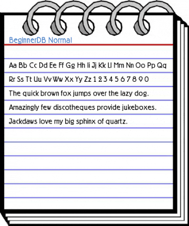 BeginnerDB Font