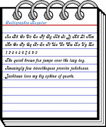 Calligraphia Font