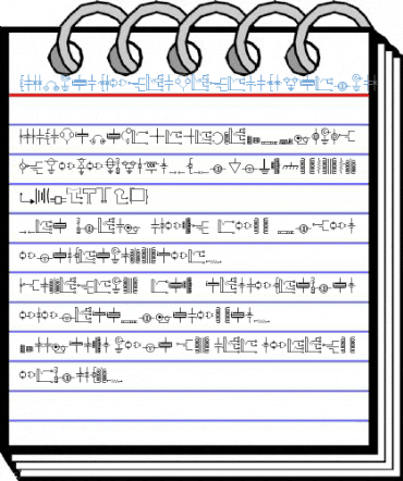 Carr Electronic Dingbats Font