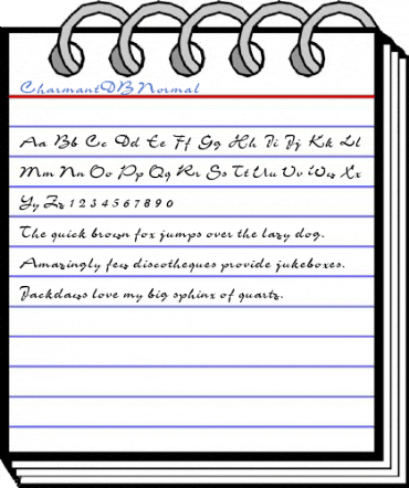 CharmantDB Normal Font